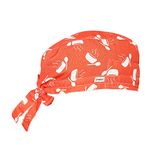 Associated Uniforms Printed Chef CAPS Ideal for Cook, Chefs, Waiter (Kitchen caps) (Soup Bowl)