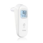 Citizen Digital Contactless Thermometer for Ear or Forehead - Non-Contact, Easy Use, High Accuracy Temperature Readings with Long Battery Life for Adults & Children