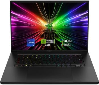 Razer Blade 16 (2024) Gaming Laptop: NVIDIA GeForce RTX 4080 - Intel Core i9-14900HX 14th Gen CPU - 16" OLED QHD+ 240Hz Display - 32GB RAM - 1TB SSD - Windows 11 - Chroma RGB - Snap Tap