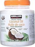 2.48L. Coconut Oil. Kirkland Signature. Organic. Virgin. Cold Pressed. Unrefined. Additive Free.