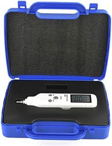 AS63D Vibrometer, LCD Backlit Pen Type Digital Vibration Meter, Handheld Vibration Analyzer Tester with 2 Probes and Storage Case