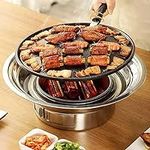 Baffect BBQ Charcoal Grill, 13.7 in
