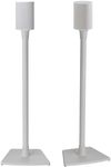 Sanus Wireless Speaker Stand for Sonos Era 100™ - Pair White |, Perfect Stand Setup for Easy and Secure Mounting of New Sonos Era 100™ Speakers - OSSE12-W2