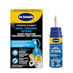 Dr. Scholl’s Dual Action FreezeAway Wart Remover, 12 Treatments. For Common and Plantar Warts, 33 Count (Pack of 1)