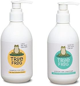 TRue FRoG Shampoo for Curls and Everyday Hair Conditioner for Curly, Dry and Frizzy Hair, Sulphate and Paraben Free, CG Friendly, (Combo Pack of 2) 500 Ml