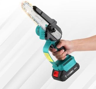 GIANTZ 6 Mini Electric Chainsaw Rechargeable Wood Cutter Cordless Cutting Tool