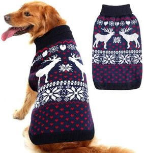 SCENEREAL Dog Sweater for Medium Size Dog Girls Boys, Turtleneck Pullover Winter Dog Clothes, Christmas Dog Outfits, Pet Sweatshirt Apparel Knitwear,Frenchie, Beagle, Boston Terrier M