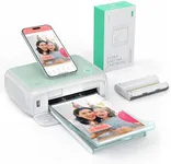 YOTON Photo Printer, Picture Printer with 54 Sheets (4x6) & 1 Cartridges, Support AR Video Printing, WiFi Connection, Portable Photo Printer for iPhone/Android/Laptop