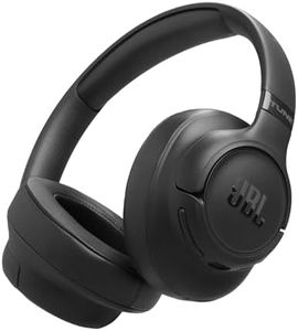 JBL Tune 780NC, Hi-Res JBL Pure Bass Sound Plus Spatial Sound, Adaptive Noise Cancelling with Smart Ambient, 2-mic Perfect Calls with beamforming Technology, Black