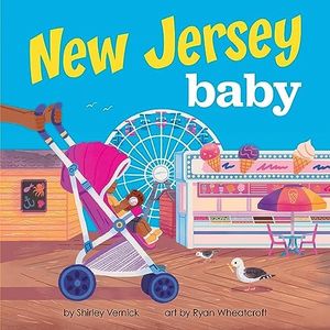 New Jersey Baby: An Adorable & Giftable Board Book with Activities for Babies & Toddlers that Explores the Garden State (Local Baby Books)