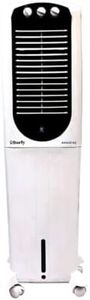 BHABURLY Amaze 50L Tower Air Cooler for Home | 6-Inch High-Speed Blower | 1400 CMH Air Delivery | Honeycomb Cooling Pads | 1350 RPM Motor | 1-Year Warranty | Elegant Design