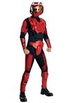 Halo Deluxe Spartan Costume, Red, X