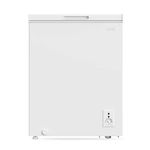 Baridi 142L Freestanding Chest Freezer with Adjustable Thermostat - White - DH120