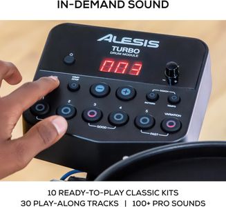 Alesis Turbo Mesh Electronic Drum Kit – 7-Piece Digital Set