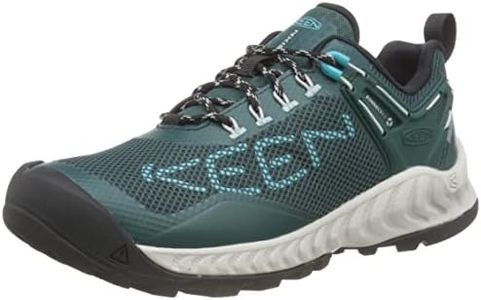 KEEN Damen Nxis Evo Waterproof Wanderschuh, Meeresmoos Ipanema, 39 EU
