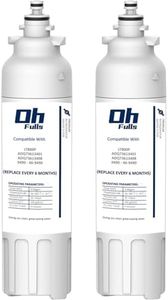 OHFULLS LT800P Refrigerator Water Filter Replacement, Compatible with LG LT800P, ADQ73613401, ADQ73613402, ADQ73613408, ADQ75795104, Kenmore 9490, 46-9490, LSXS26326S Fridge Filter, 2-Pack