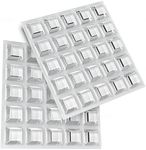 Clear Rubber Feet (50 Pack) Self Stick Bumper Pads - Made in USA - Adhesive Square Bumpers for Electronics, Speakers, Laptop, Appliances, Furniture, Computers