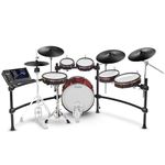 Alesis Strata Prime Electric Drum Kit with Touch Screen, Triple Zone ARC Cymbals, Active Magnetic Hi Hat Controller, Dual-Zone Mesh Heads, 20" Kick, 215 000 Multi-Channel Samples