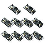 DollaTek 10Pcs Multifunctional DIY Mini DC-DC Lithium Battery Boost Module Step Up Board Converter 3.7V to 12V Voltage Regulator Adjust 5V/8V/9V LED Indicator