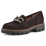 WHITE MOUNTAIN Women's Shoes Goodie II Loafer, Brown/Suede, 8.5