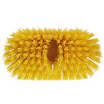 Seachoice Deck Brush w/Threaded Hole, 6 in, Medium Bristles, Wood Block