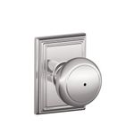 SCHLAGE Lock Company F40AND625ADD Addison Collection SCHLAGE Privacy Knob, Bright Chrome