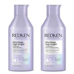 Redken DUO Blondage High Bright Shampoo 300ml and Conditioner 300ml