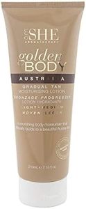 Om SHE Aromatherapy Golden Body Gradual Tan - Light to Medium