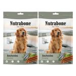 Nutrabone Anchovies & Coconut (Pack of 2) Dog Treat, Highly Nutritional & Digestible, Suitable for All Dog Breeds, Easy to Digest, No Artificial Flavors Added-100g Each