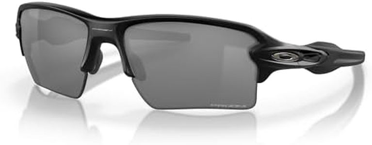 Oakley Mens OO9188 Flak 2.0 XL Rectangular Sunglasses, Matte Black/Prizm Black, 59 mm