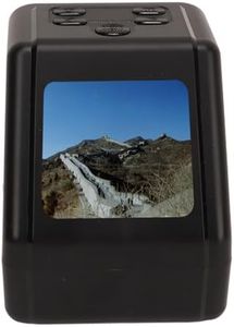 Digital Film Scanner, 2 Inch Screen Slide Negative Scanners with LED Backlight, Convert 135 126 110 8mm Slides to 12MP JPG Digital Photo Negative Scanner, USB Powered