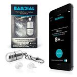 EarDial HiFi Earplugs - Invisible Hearing Protection for Concerts, Music Festivals, Musicians, Motorcycles and Other Discreet Comfortable High Fidelity Noise Reduction. with Compact Case and App