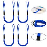 Pack of 4 Bungee Dock Lines - Marine Rope for Boat