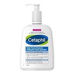 Cetaphil Daily Facial Cleanser Fragrance Free (473ml) - Deep Cleansing Face Wash, Ideal for Normal to Combination to Oily Skin, Dermatologist Tested