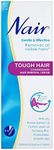 Nair Gentle and Effective Tough Hair Removal Cream for Beautiful Moistured Smooth Skin, Lily Flower Extract, 200 ml