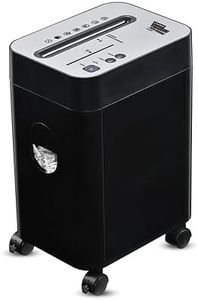 Kores Easy Cut 832 Paper Shredder | 12-Sheet Cross Cut (P4) | Office Use | Pull-Out Bin | Bin Full Indicator | High Security Document Shredder