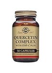 Solgar Quercetin Complex Vegetable Capsules - Pack of 50 - Supports Immunity and Protects from Oxidative Stress - With Ester Vitamin C and Bromelain - Vegan and Gluten Free