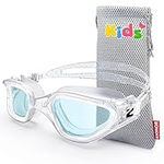 ZIONOR Kids Swim Goggles, G1MINI SE Anti-fog Clear Lens Swimming Goggles for Kid Child 6-14