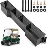 Roykaw Golf Cart Front Inner Basket Dash Storage/Tray Organizer Rack for EZGO TXT 1994-Up G&E Golf Cart, One Piece Solid Design and Large Storage Room