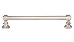 Atlas Homewares A613-BRN 6-5/16 in. (160mm) Victoria Collection Pull, Brushed Satin Nickel