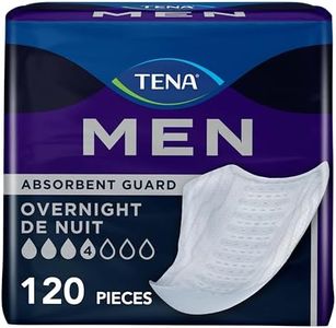 TENA Men Overnight Guards, Incontinence Pads for Men, 120 ct