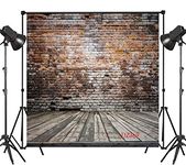 LB 10x10ft Brick Wall lavender Thin Vinyl Customized Backdrop CP Photography Prop Photo Background DZ369