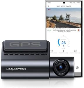 NEXDIGITRON ACE 2 Car Dash Camera with in-Built GPS Logger, Native 2K 1440P, 0.96" Screen, Voice Control, Super-Capacitor, F1.8 6G Lens, Optional Parking Mode, Upto 256GB Supported