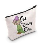 WZMPA Dopey Dwarfs Cosmetic Bag Dopey Dwarfs Fans Gifts The Dopey One Travel Zipper Pouch Bag Seven Dwarfs Merchandise, The Dopey One, Fit