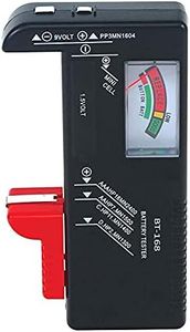 Haobase Battery Tester, Universal Battery Checker for AA AAA C D 9V 1.5V Button Cell Batteries