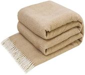 LYHome Merino Wool Blanket - Large 