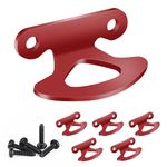 Tie Down Anchors 6 Pcs for 2000-2017 Ford F150 Truck Bed Tie Down Hooks with Red Powder Coating | Fits 2004-2017 F-150 Styleside 2001-2010 F 150 Explorer Sport Trac, Inner Bed Tie-Downs Anchor Points