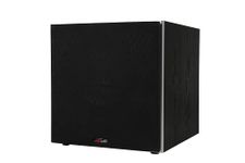 POLK AUDIO Polk PSW10e Active Subwoofer, 10 Inch Powered Subwoofer, Power Port Technology, Up to 100 Watts, Big Bass in Compact Design, Easy Setup with Home Theater Systems - Black