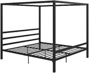 DHP Modern Metal Canopy Bed with He