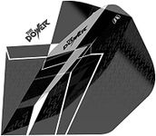 Target Darts Unisex's Phil Taylor Power 9-Five Gen 8 Pro Ultra Dart Flights, Black and White, No.2